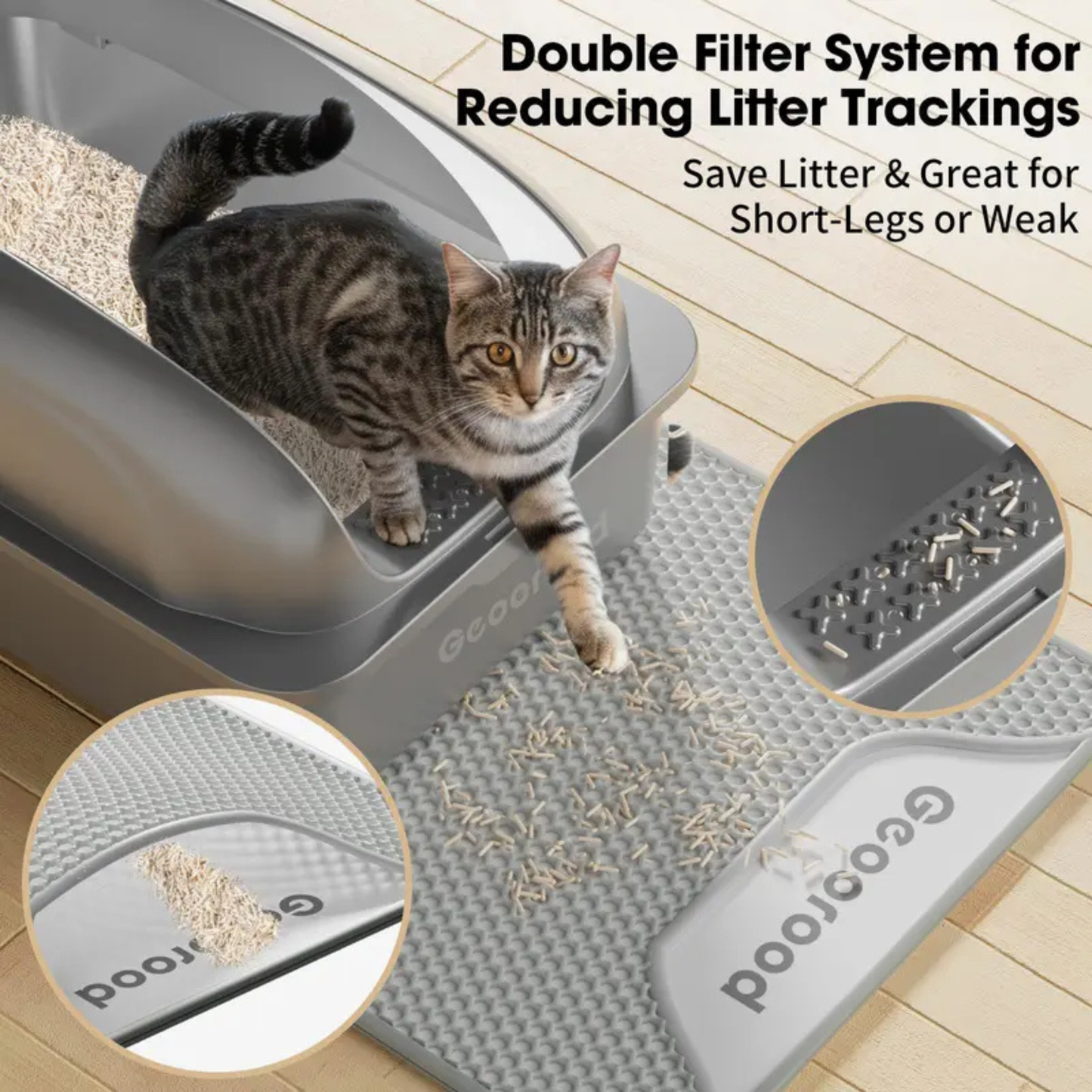 22L Stainless Steel Cat Litter Box