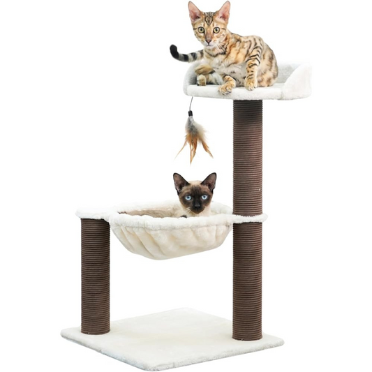Cat Tree with Plush Perch