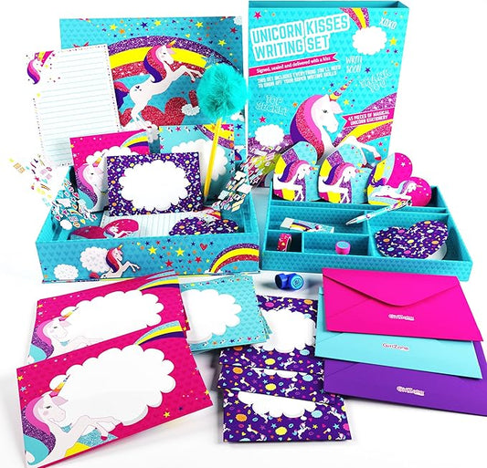 45-Piece Unicorn Stationery Set