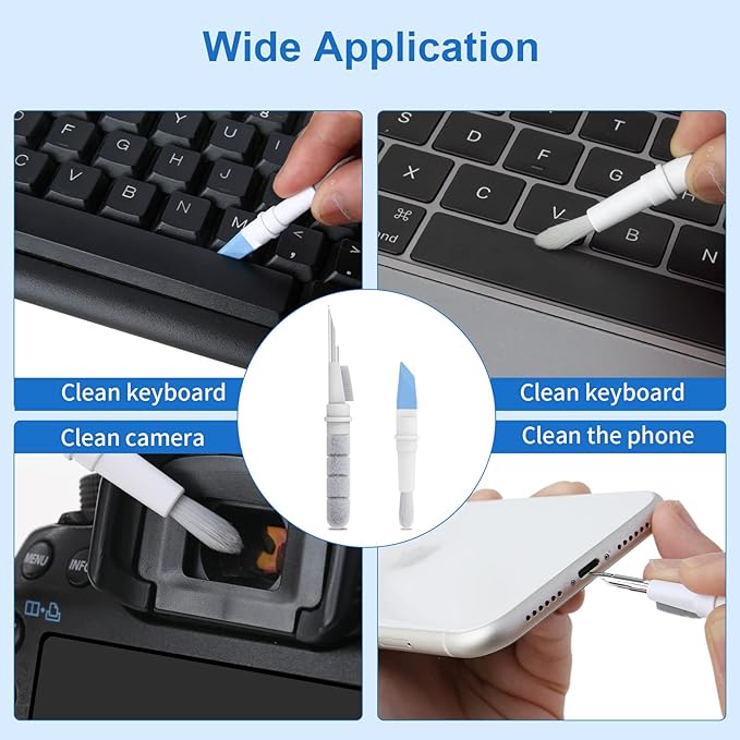 5 in 1 Cleaning Kit for Earbuds, Phones, Camera, etc