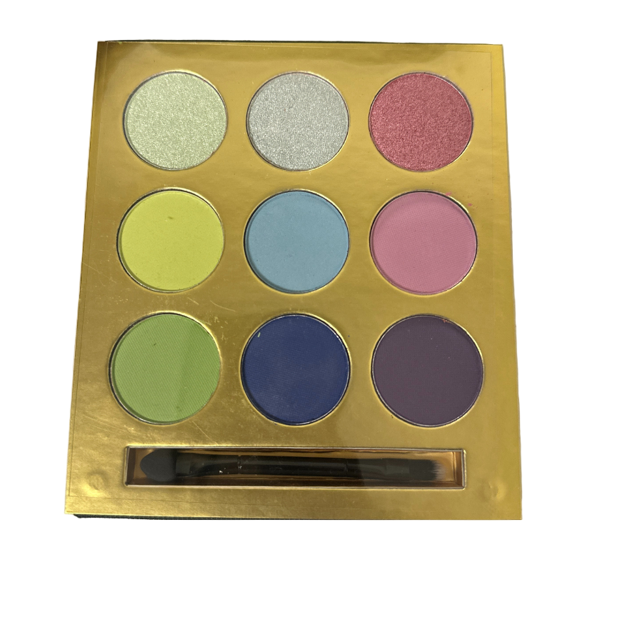 9 Pigmented Eyeshadow Palette
