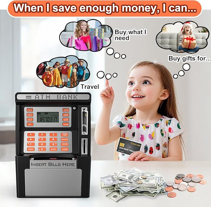 Kids ATM Piggy Bank