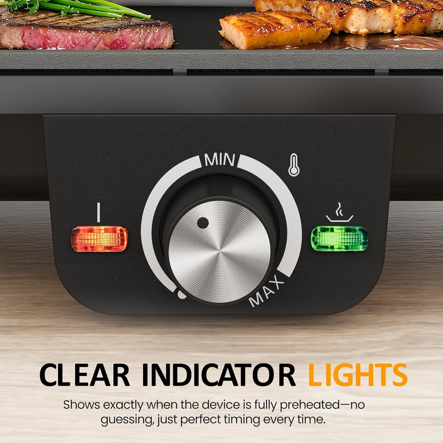 38in Electric Indoor Grill, Foldable Griddle