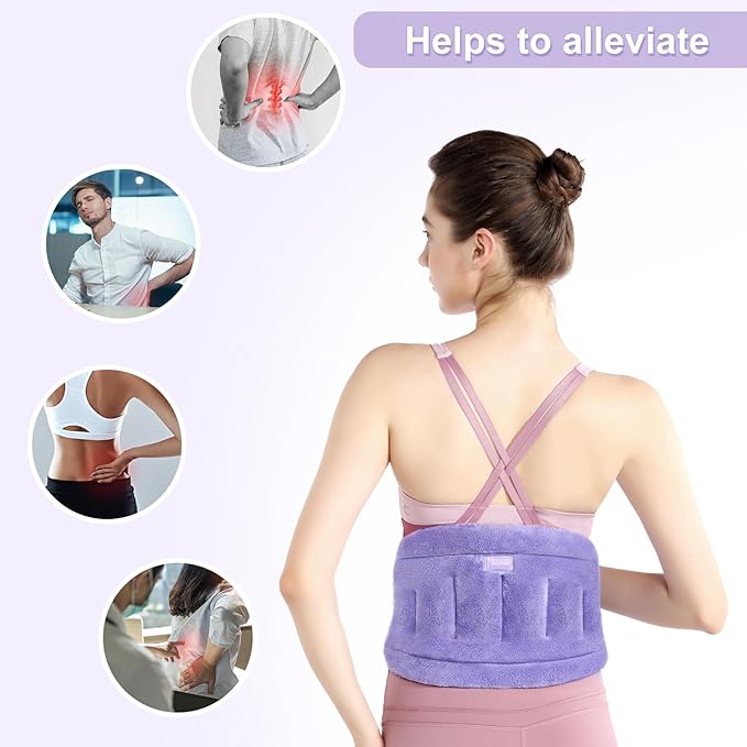 SuzziPad Microwavable Lower Back Heating Pad