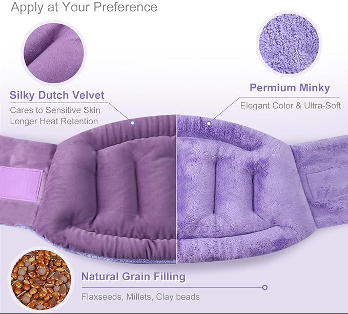 SuzziPad Microwavable Lower Back Heating Pad