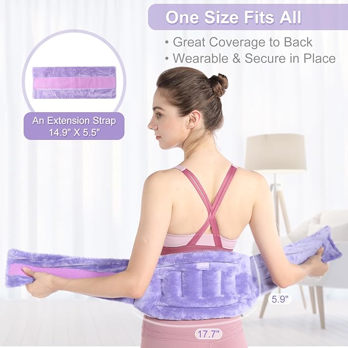 SuzziPad Microwavable Lower Back Heating Pad