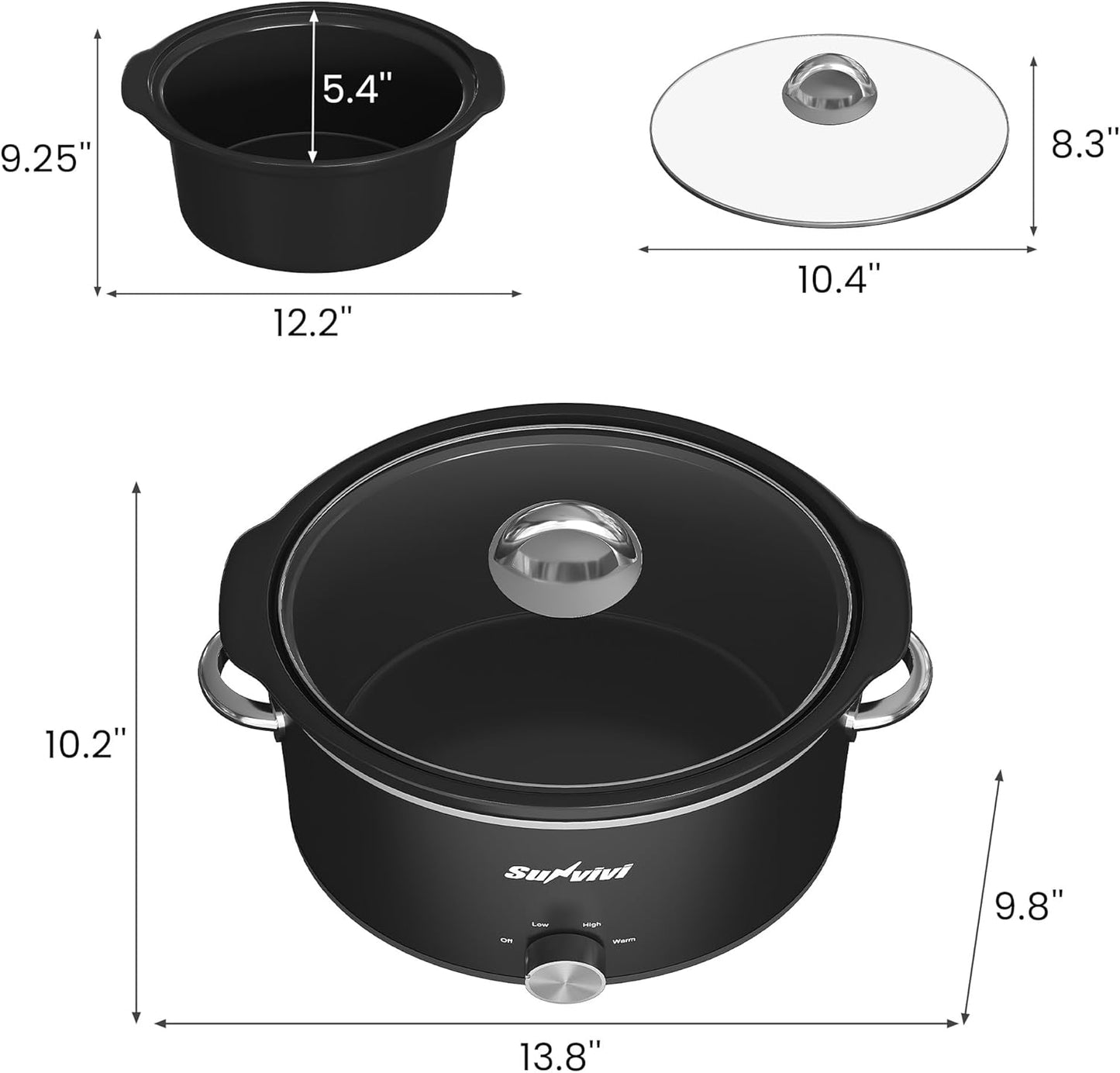 4 Quart Slow Cooker
