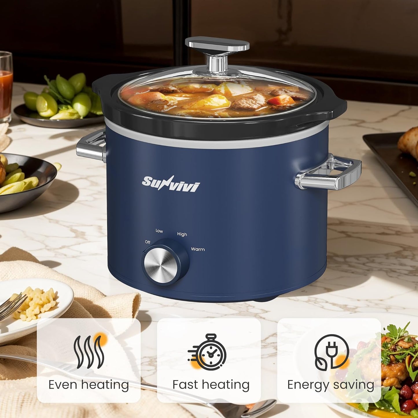 2 Quart Slow Cooker