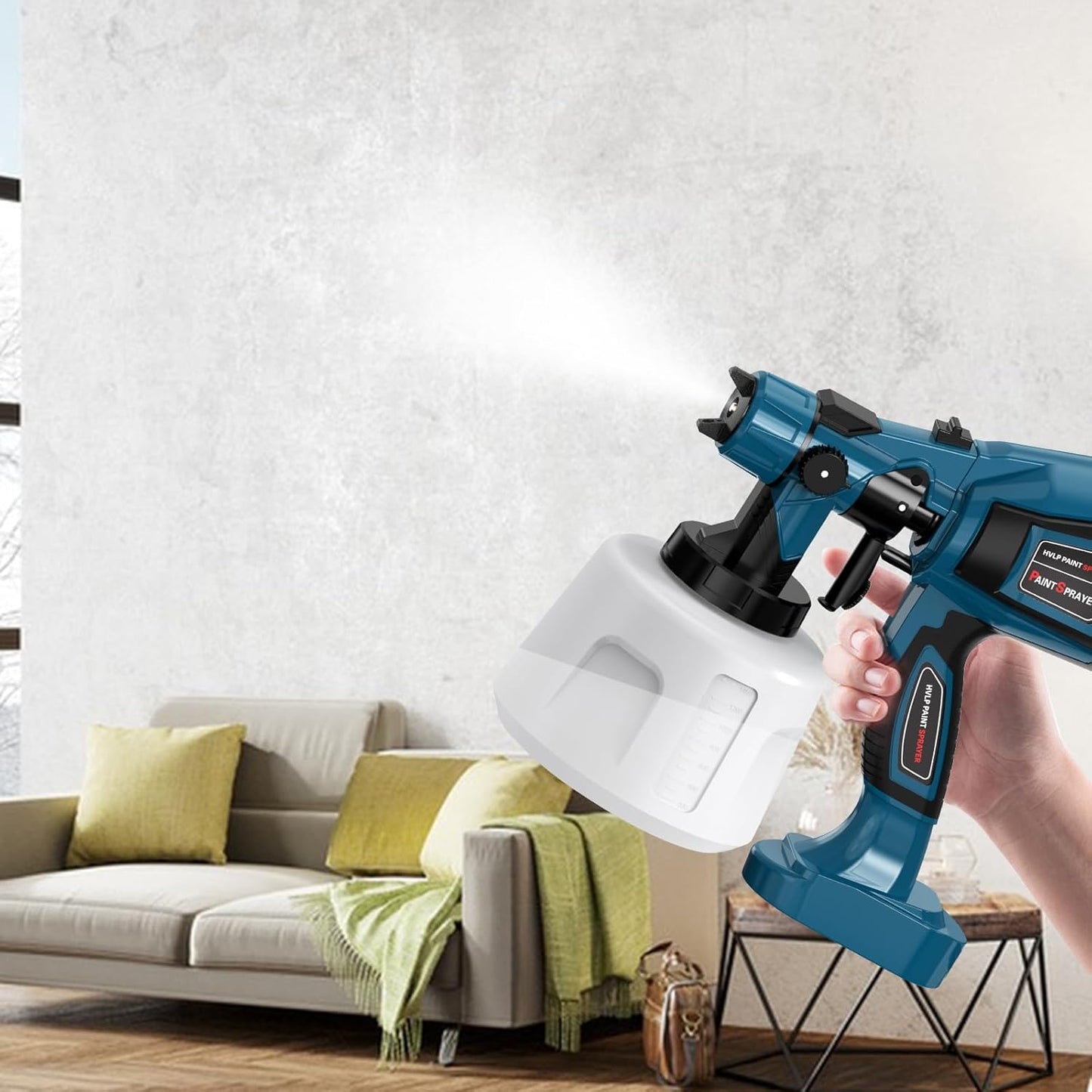 High Power Electric Spray Paint Gun 1000W
