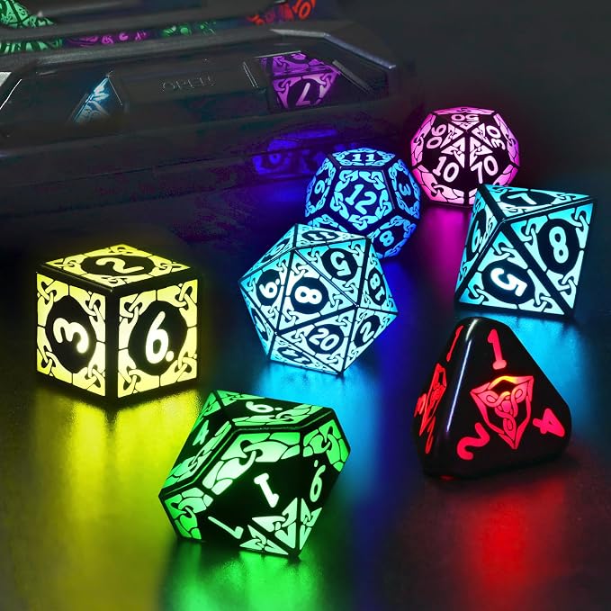DND Rechargeable Light Up Dice