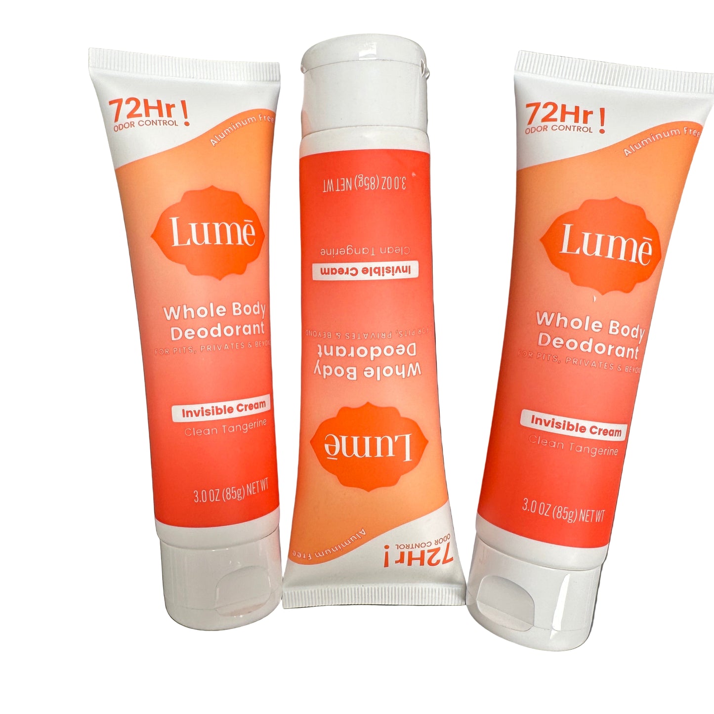 3 pc Lume Whole Body Deodorant