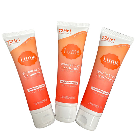 3 pc Lume Whole Body Deodorant