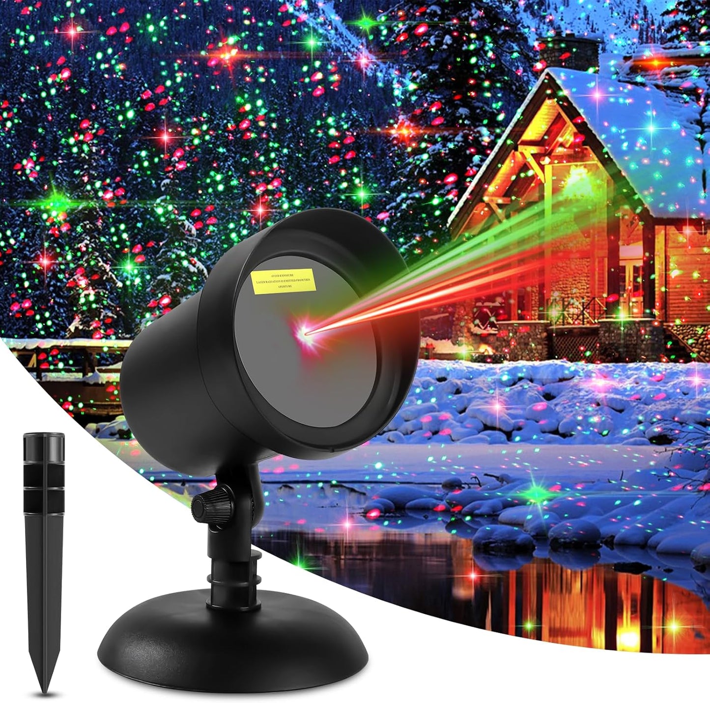 Christmas Motion Laser Projector Lights