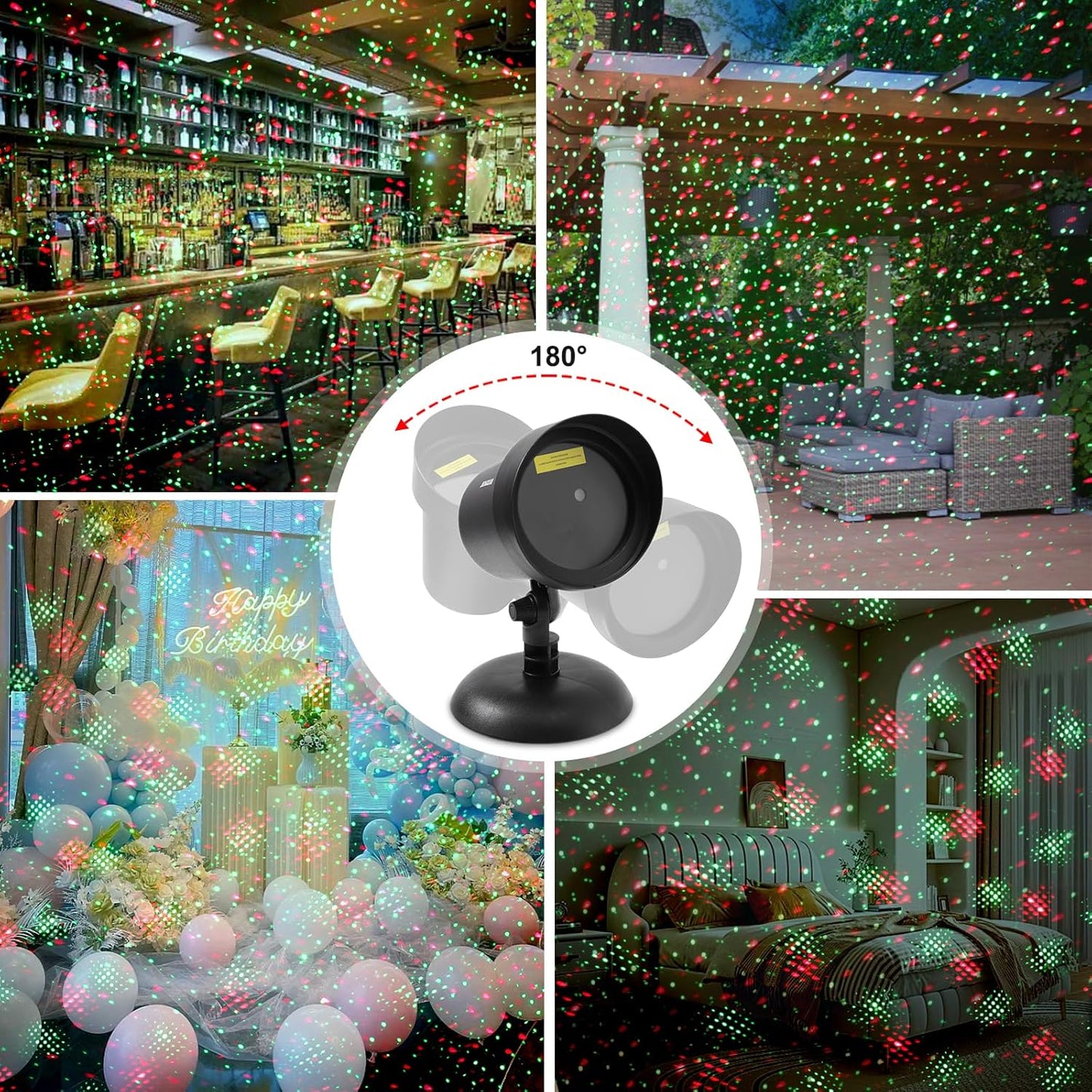 Christmas Motion Laser Projector Lights