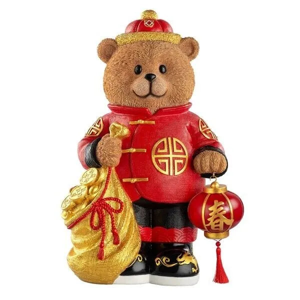 18in Lunar New Year Bear Greeter