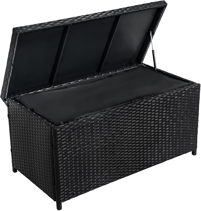 Outdoor Wicker Storage Box