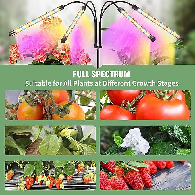 Indoor Plant Grow Light with Stand