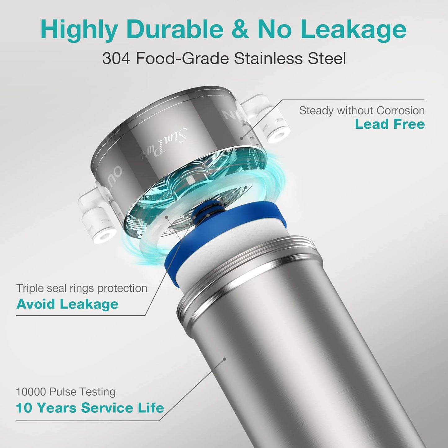 SimPure V7 Under Sink Water Filtration System