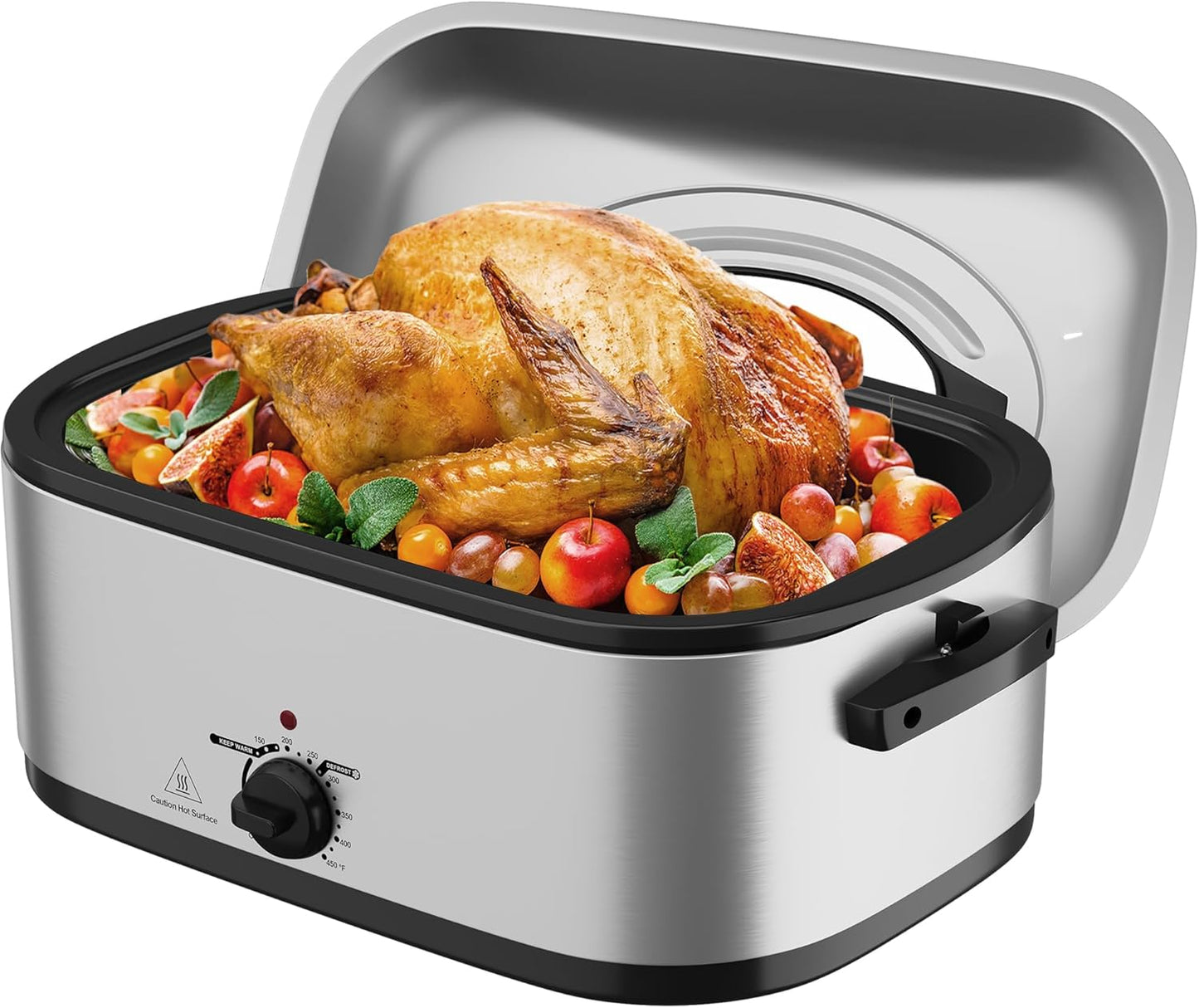 24 Quart Electric Turkey Roaster Oven