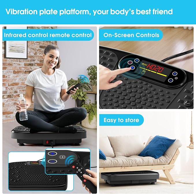 Vibrating Plate Exercise Machine