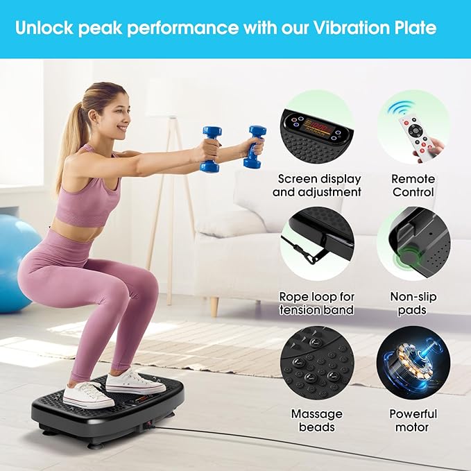 Vibrating Plate Exercise Machine