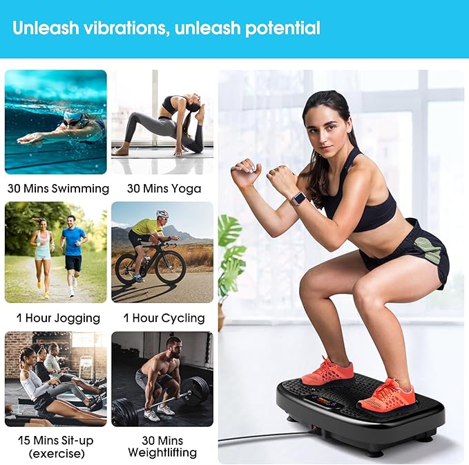 Vibrating Plate Exercise Machine