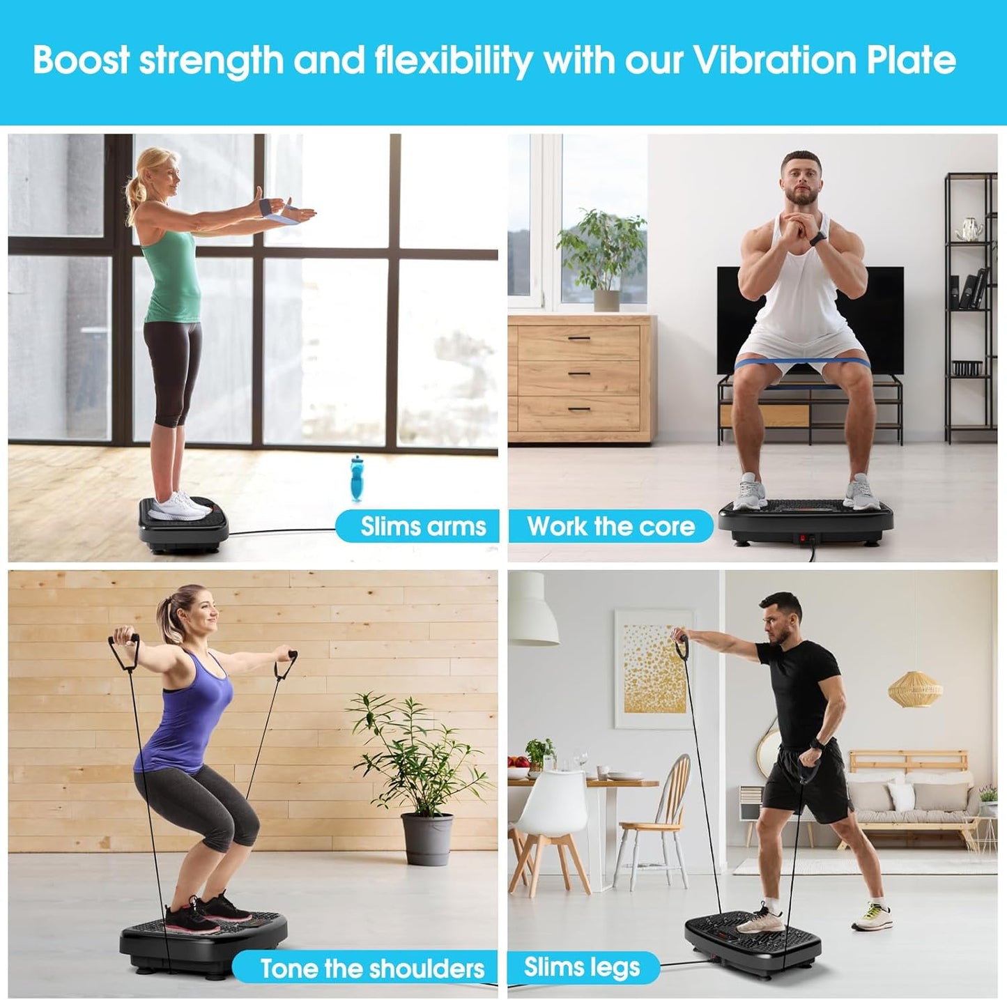 Vibrating Plate Exercise Machine