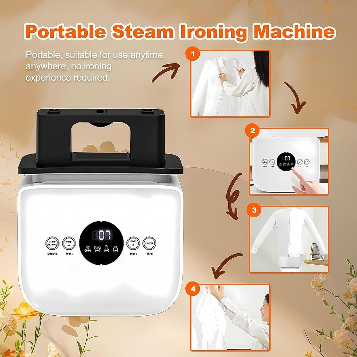 Automatic Steam Ironing Machine