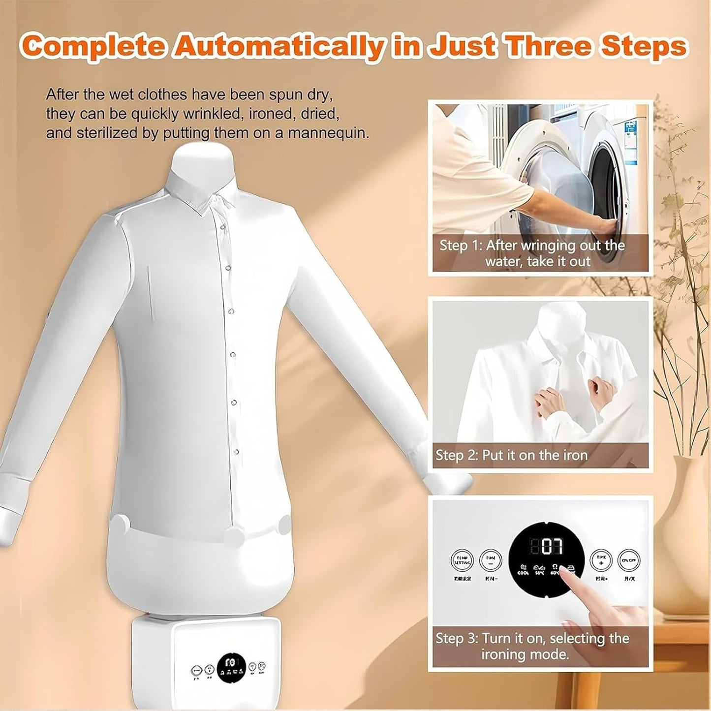 Automatic Steam Ironing Machine