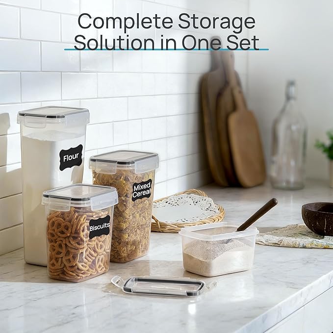 24pcs Airtight Food Containers