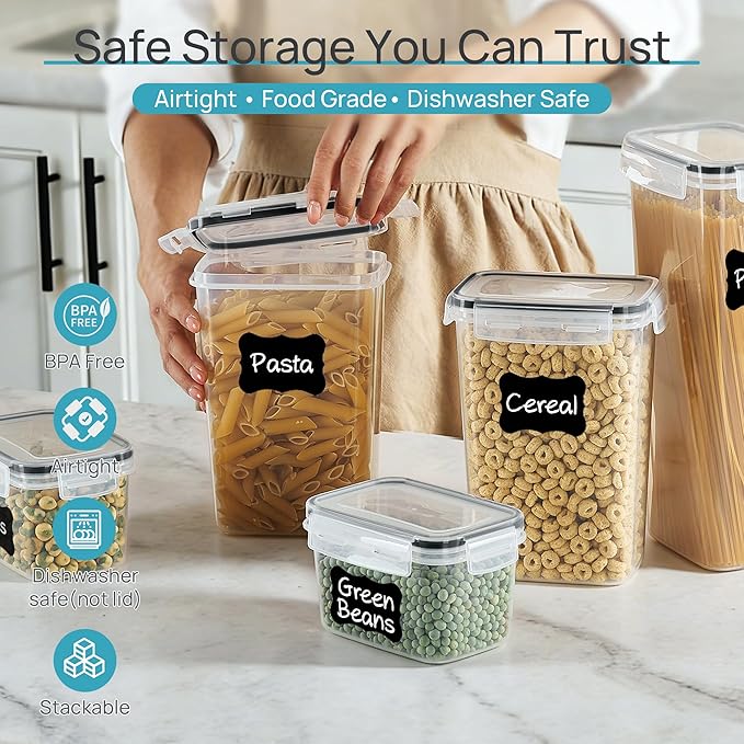 24pcs Airtight Food Containers