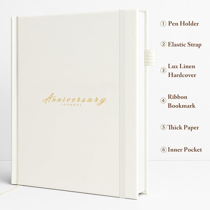 Wedding Memory Book | Anniversary Journal