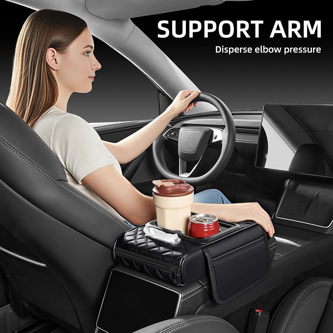 Center Console Cup Holder and Organizer