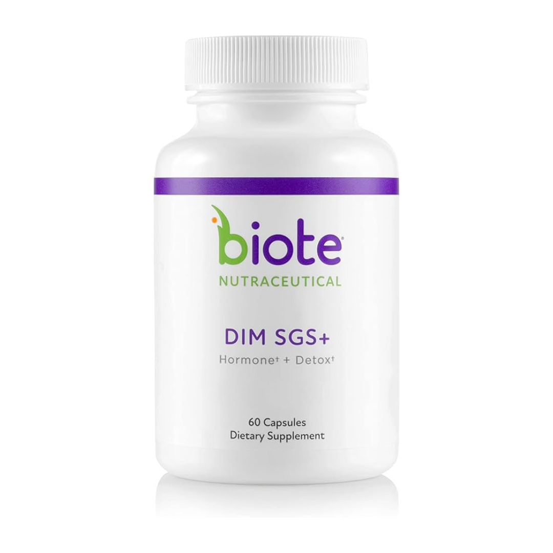 Biote Nutraceuticals DIM SGS + Hormone + Detox - 60 Capsules