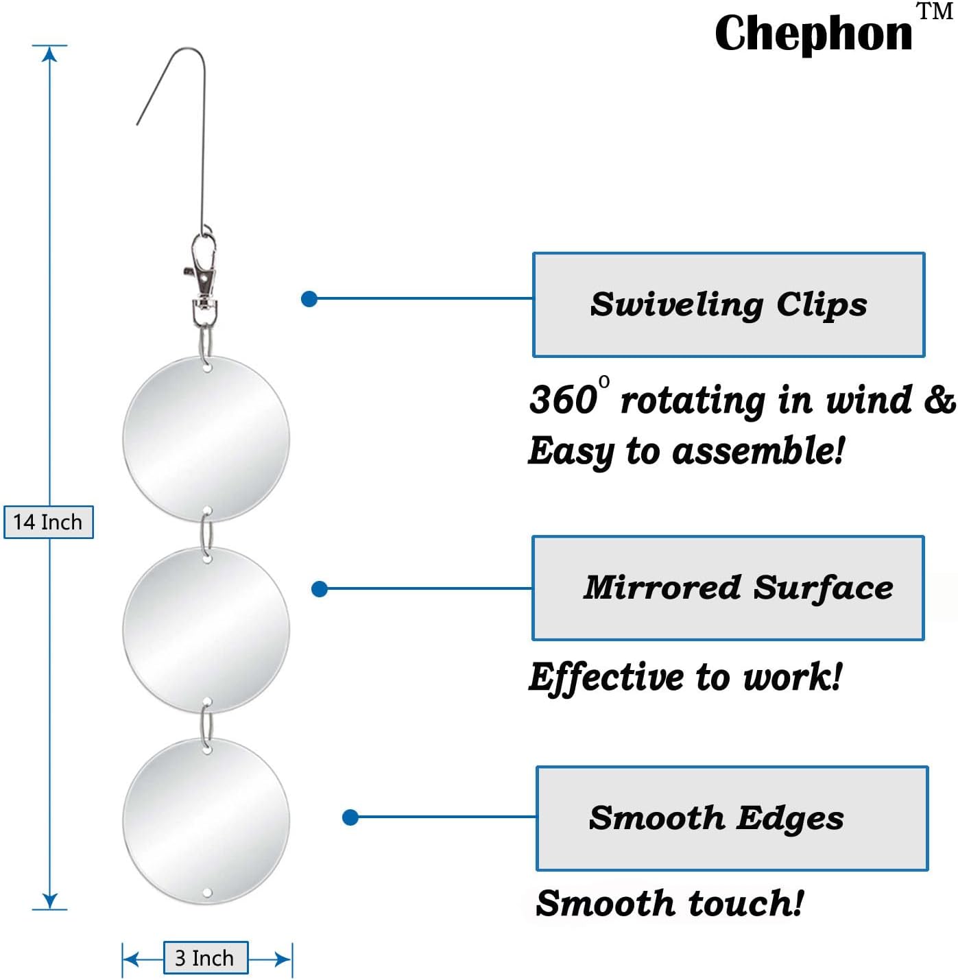 Double Sided Bird Reflectors