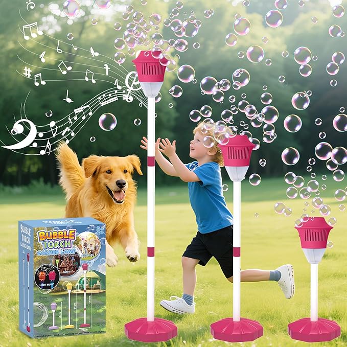 Kids Bubble Torch Lamp Toy