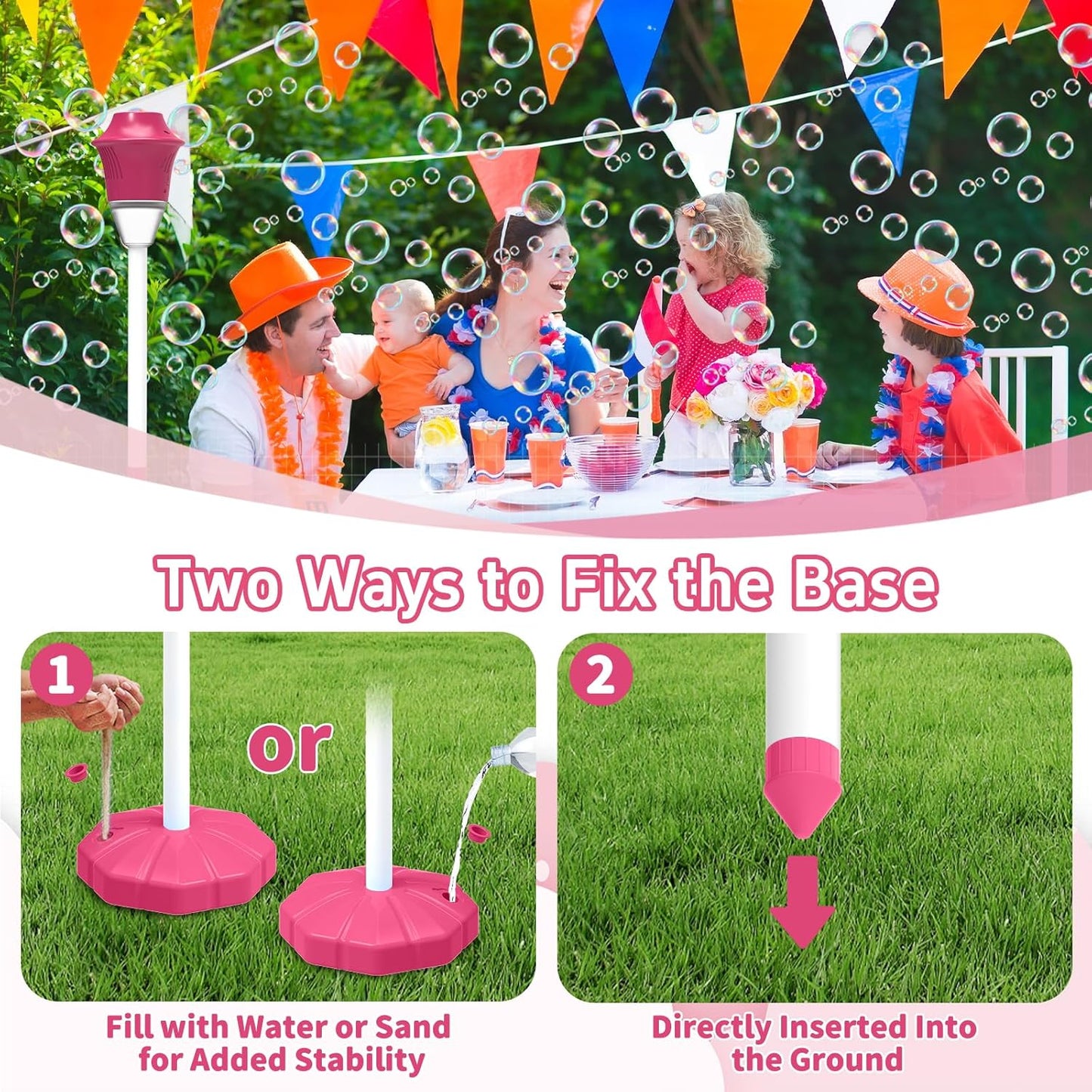 Kids Bubble Torch Lamp Toy