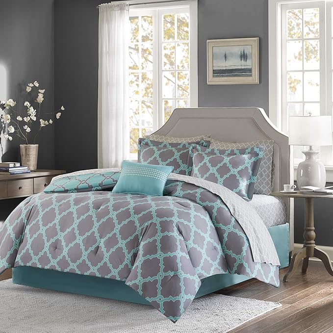 Madison Park 9 Pieces Bedding Set - California King