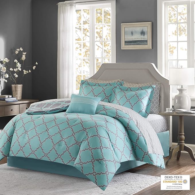 Madison Park 9 Pieces Bedding Set - California King