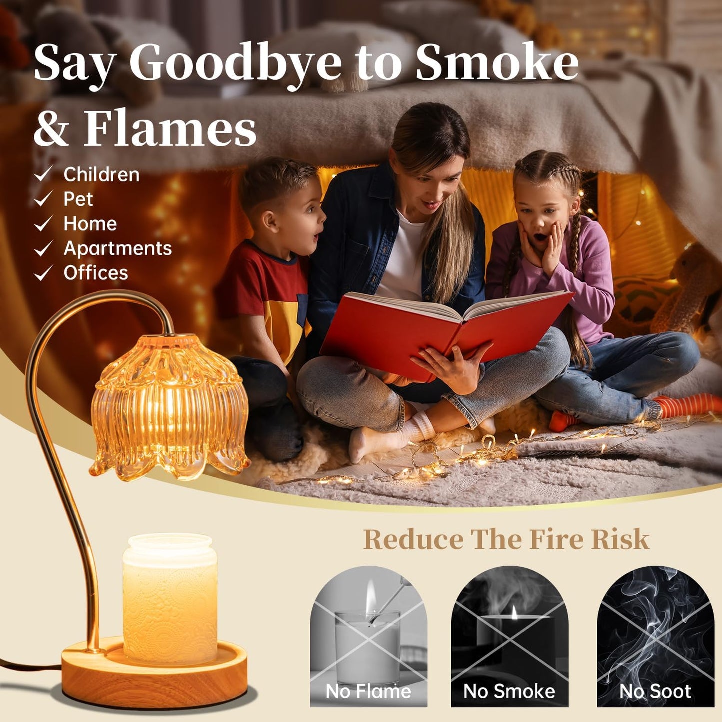 Adjustable Candle Warmer