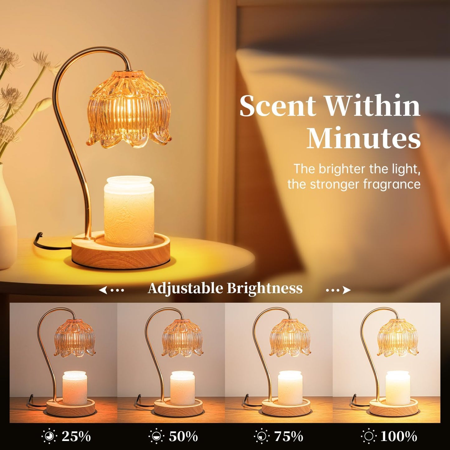 Adjustable Candle Warmer