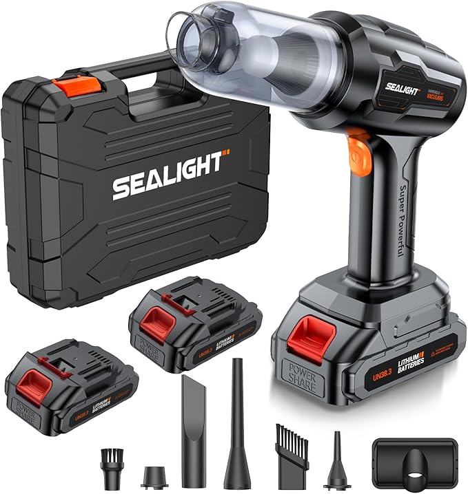 SEALIGHT Cordless Car Vacuum