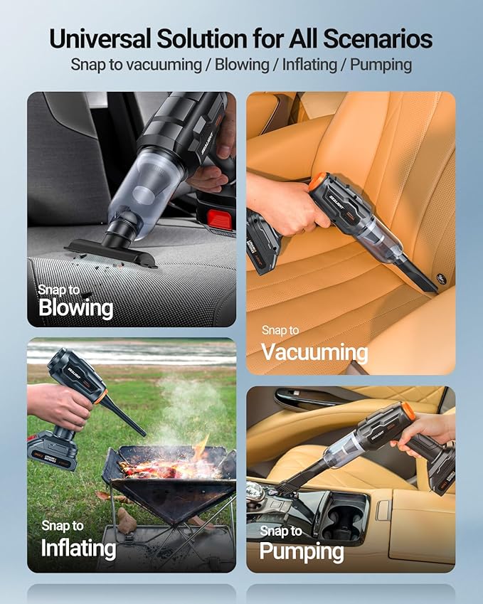 SEALIGHT Cordless Car Vacuum