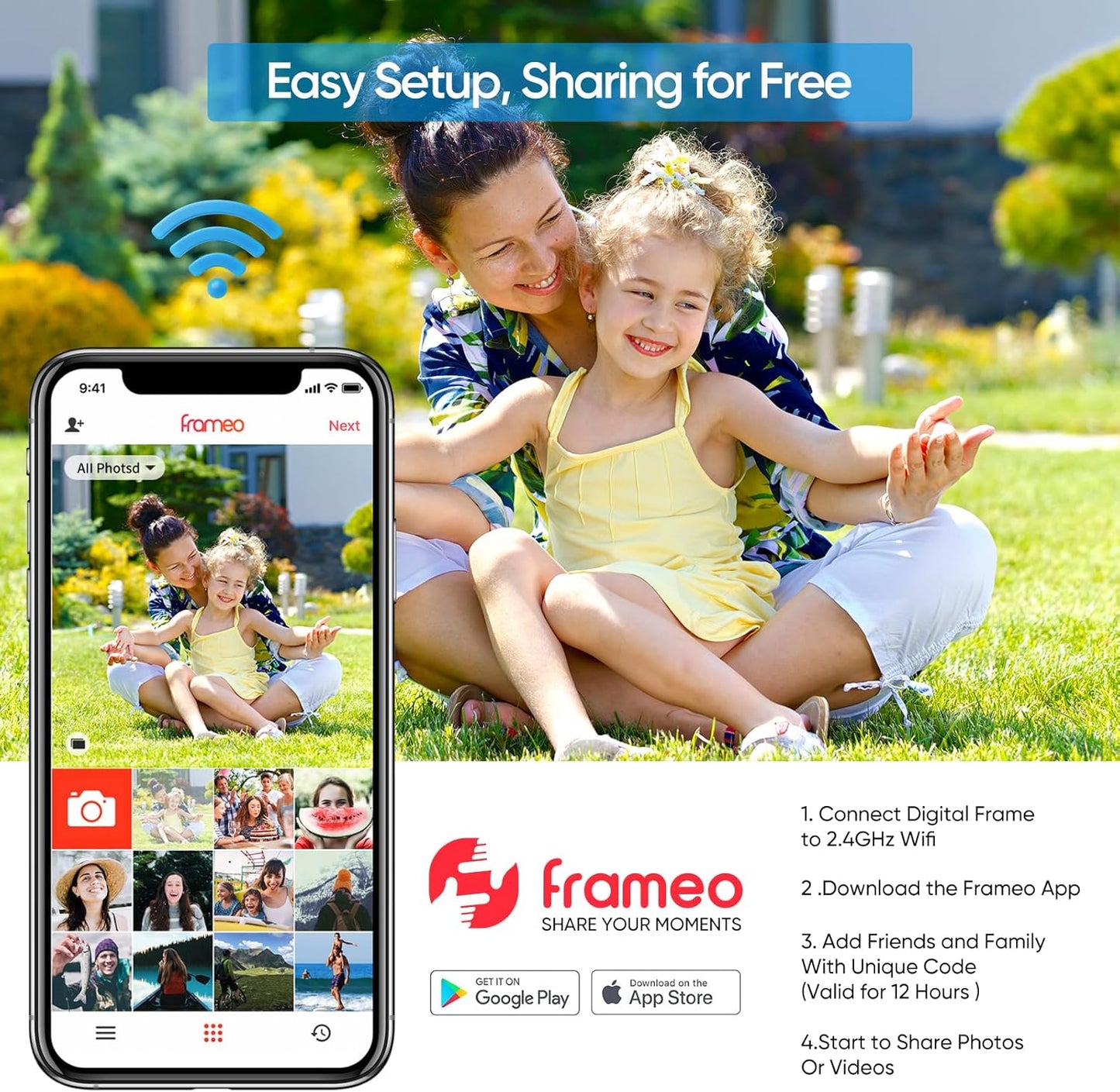10.1 inch Digital Photo Frame