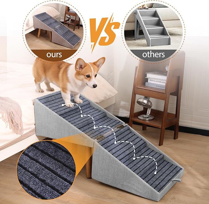 Convertible Dog Steps Bedside Table