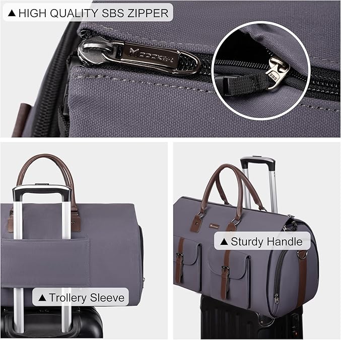 Convertible Canvas Duffle Bag