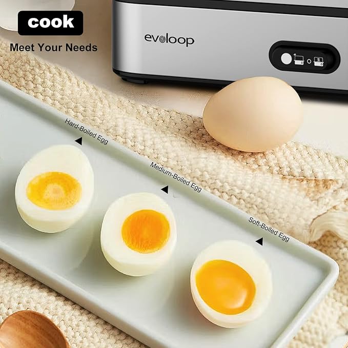 Evoloop Electric 6 Egg Cooker