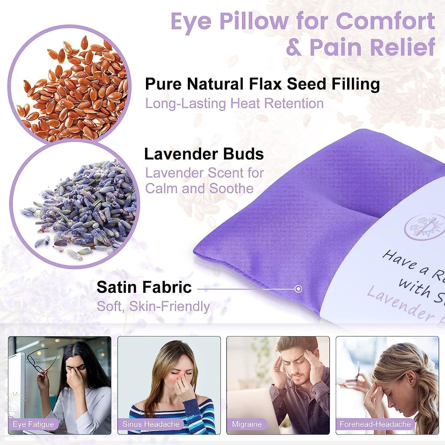 SuzziPad Lavender Eye Pillows