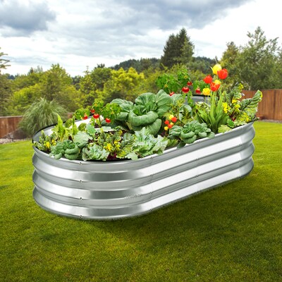 Galvanized Raised Garden Bed