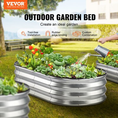 Galvanized Raised Garden Bed